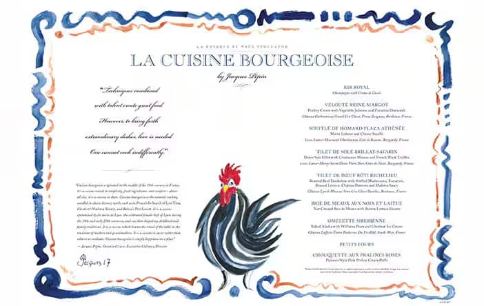OCEANIA CRUISES INTRODUCES LA CUISINE BOURGEOISE Exclusive New Dining Experience at La Reserve by Wine Spectator