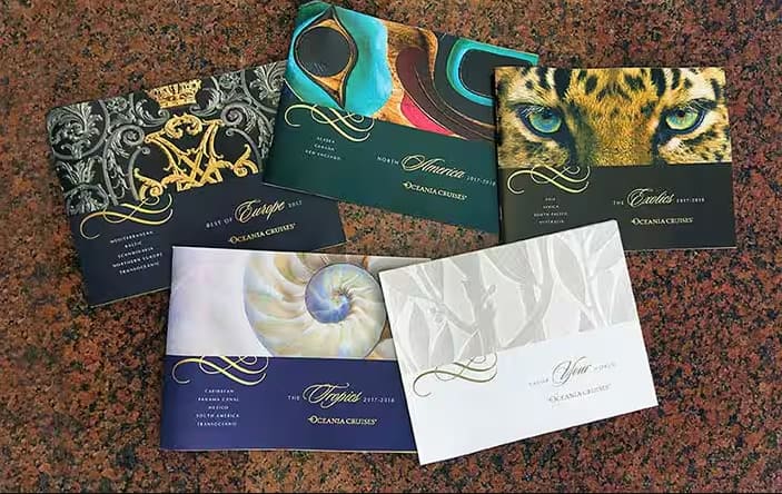 OCEANIA CRUISES RELEASES NEW BROCHURE COLLECTION Five Coffee Table-Style Books Showcase the Art of Travelling the World