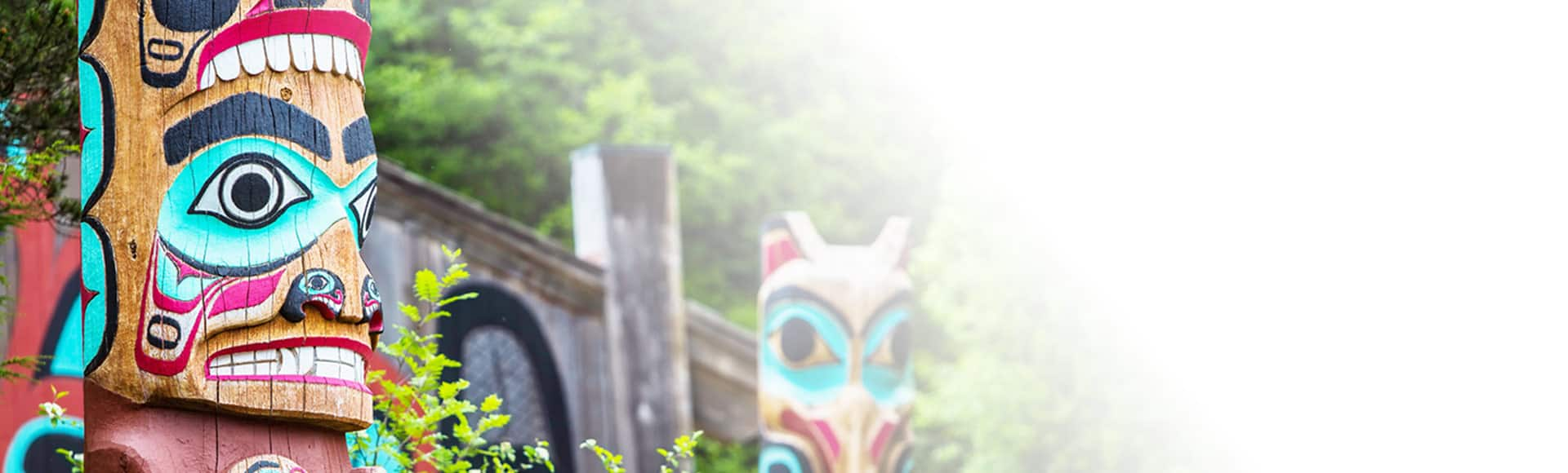 Discover native tribes totem pole carvings while on an Alaskan cruise shore excursion.