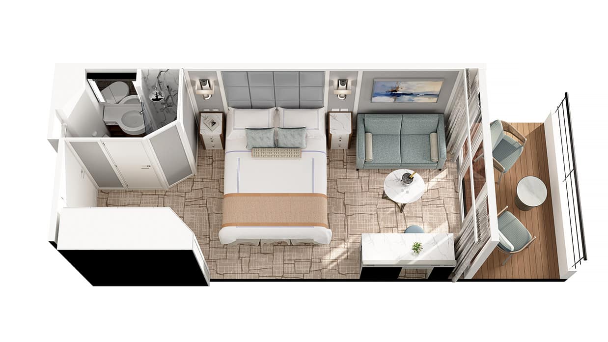 Oceania Aurelia Concierge Level Veranda