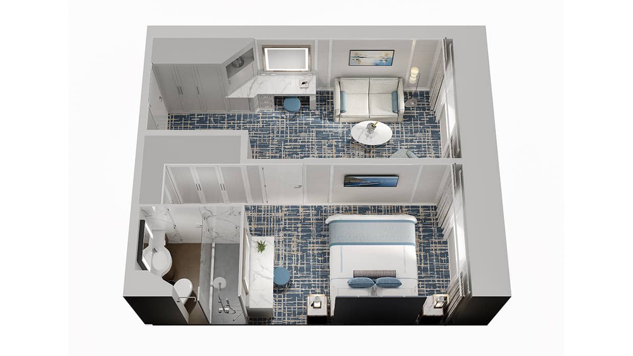 Oceania Aurelia Oceanview Suite