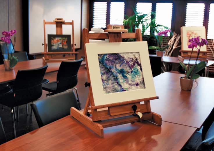 Artist Loft onboard Oceania Aurelia