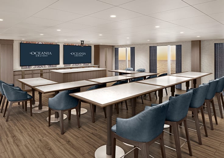 Chef Studio onboard Oceania Aurelia