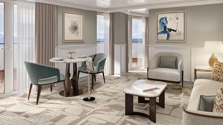 Oceania Aurelia Suites & Staterooms