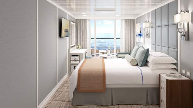 Oceania Aurelia Concierge Level Veranda Stateroom