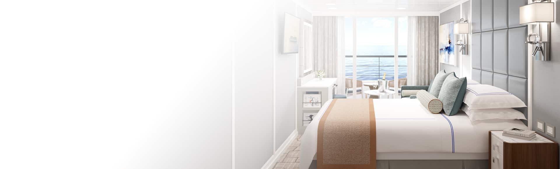 Oceania Aurelia Concierge Level Veranda Stateroom