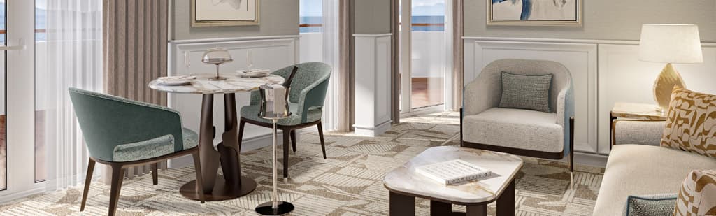 Oceania Aurelia Suites & Staterooms