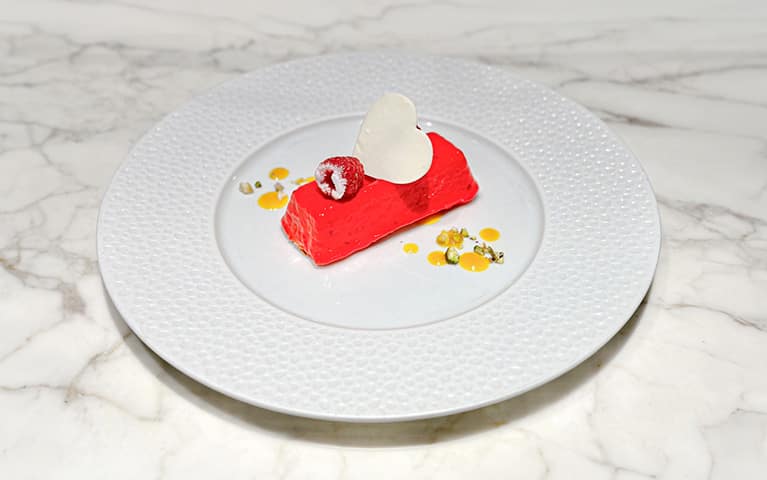 Lemongrass & Raspberry Valentine's Day Cake Recipe