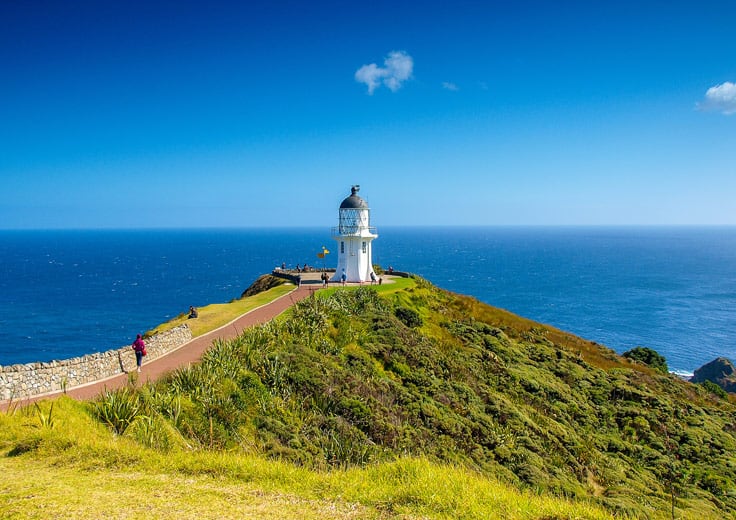 Bluff New Zealand Water Lighthouse Cliff 