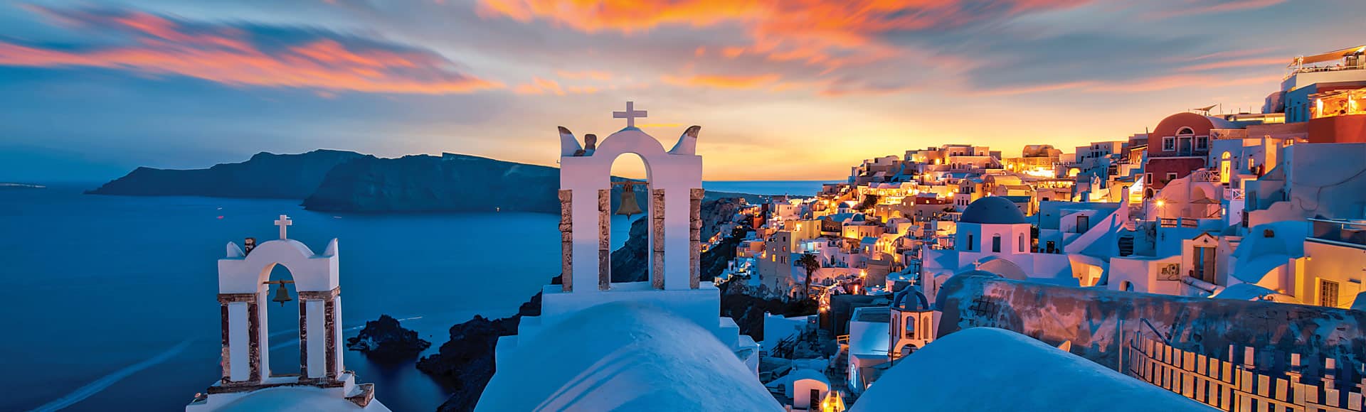 Oceania Cruises to Santorini, Greece, Around the World Cruise