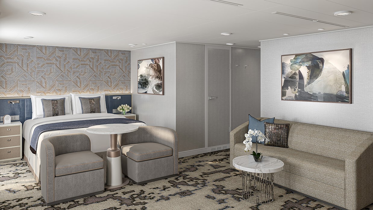 Oceania Sonata Penthouse Deluxe Suite