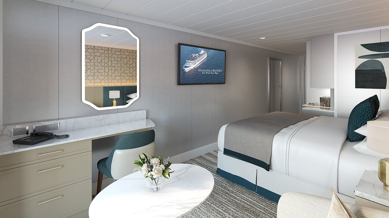 Oceania Sonata Concierge Veranda Bathroom