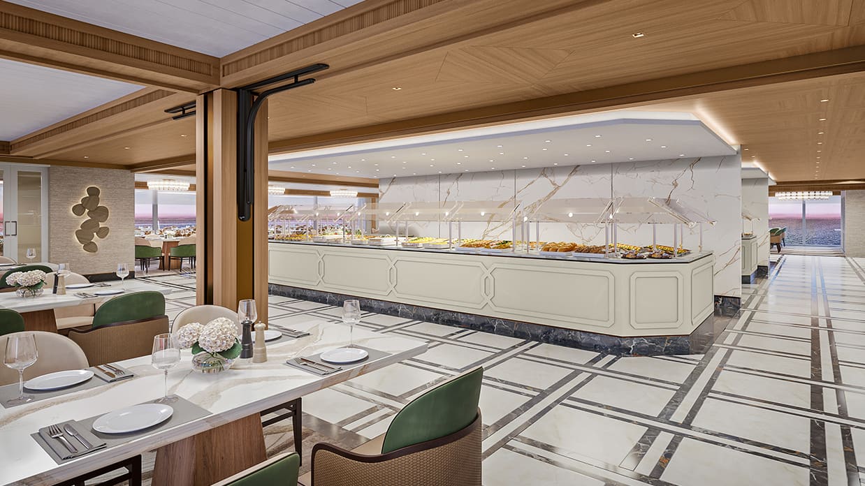 Oceania Sonata Terrace Cafe