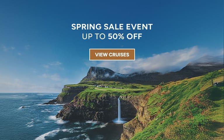Oceania Cruises Spring Sale Event, up to 50% off. Cruises to Ireland.