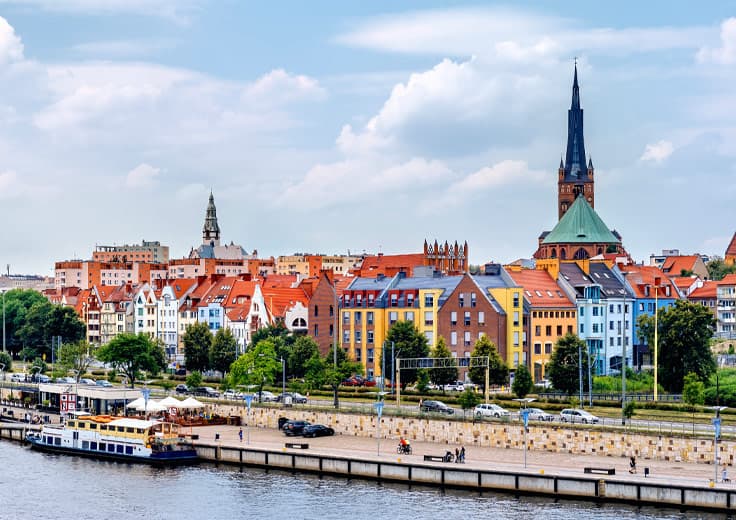 Szczecin Poland European Small Town