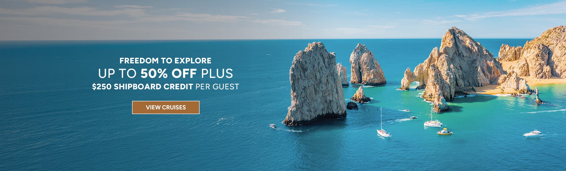 Oceania Cruises Freedom to Explore offer. Up to 50% Off Plus $250 Shipboard Credit