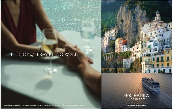 Oceania Cruises® Unveils The Joy of Traveling Well