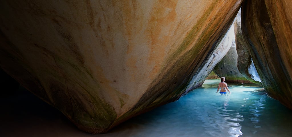 Caribbean Cruises, the Baths in British Virgin Islands