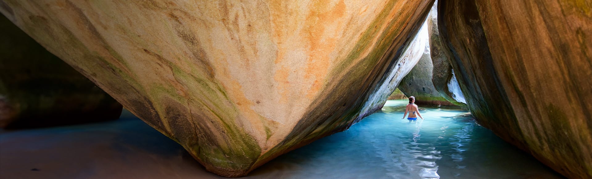 Caribbean Cruises, the Baths in British Virgin Islands