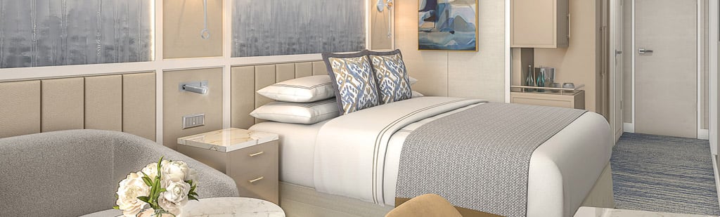 Oceania Sonata Suites and Stateroom