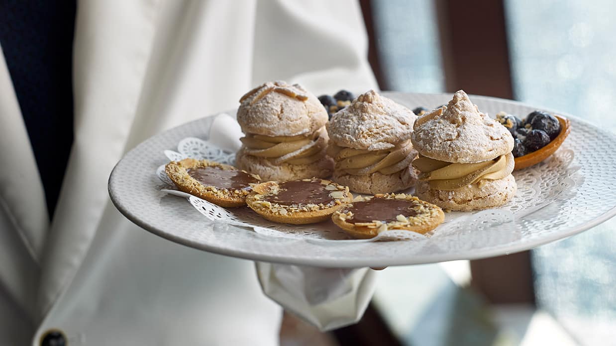 Afternoon Tea and Deserts On Board Marina