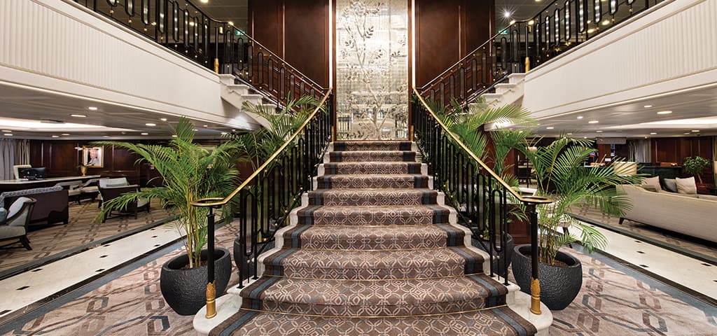 Sirena R Class Oceania Cruises Grand Stairs