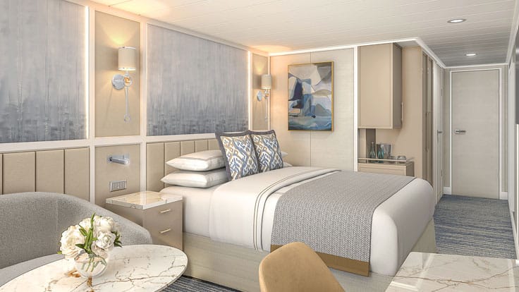 Oceania Sonata Suites and Stateroom
