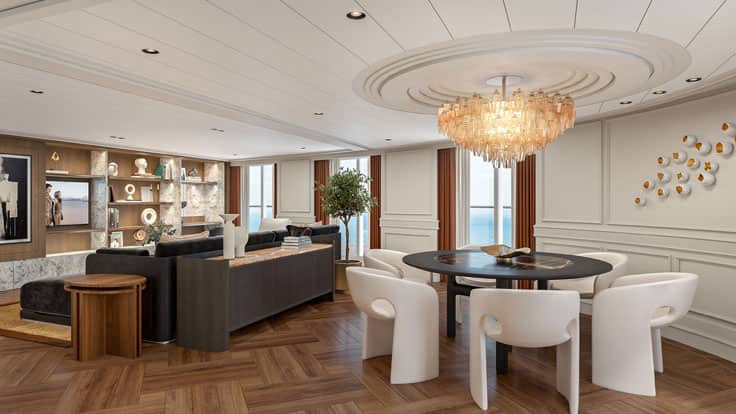 Oceania Suites and Staterooms