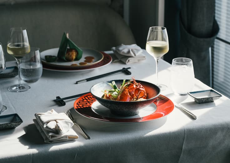 Oceania Cruises Red Ginger, included specialty dining.